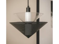 Ledkia Lámpara Colgante Metal Hesper Negro Sale