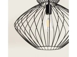 Ledkia Lámpara Suspendida-Lámpara Colgante Metal Kelsie II Negro Multicolor
