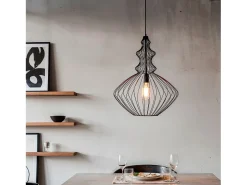 Ledkia Lámpara Suspendida-Lámpara Colgante Metal Kelsie II Negro Multicolor