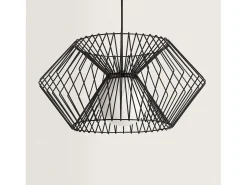 Ledkia Lámpara Colgante Metal Kelsie Glass I Negro Multicolor Online