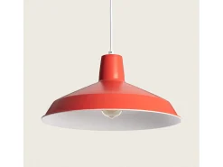 Ledkia Lámpara Colgante Metal Meistter Rojo Multicolor