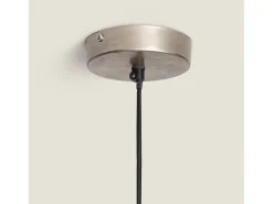 Ledkia Lámpara Colgante Metal Milos L Plateado Clearance