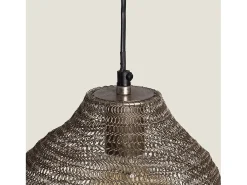 Ledkia Lámpara Colgante Metal Milos L Plateado Clearance