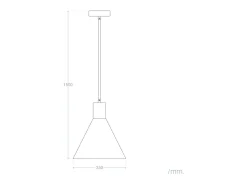 Online Ledkia Lámpara Colgante Metal Orbat Negro Multicolor