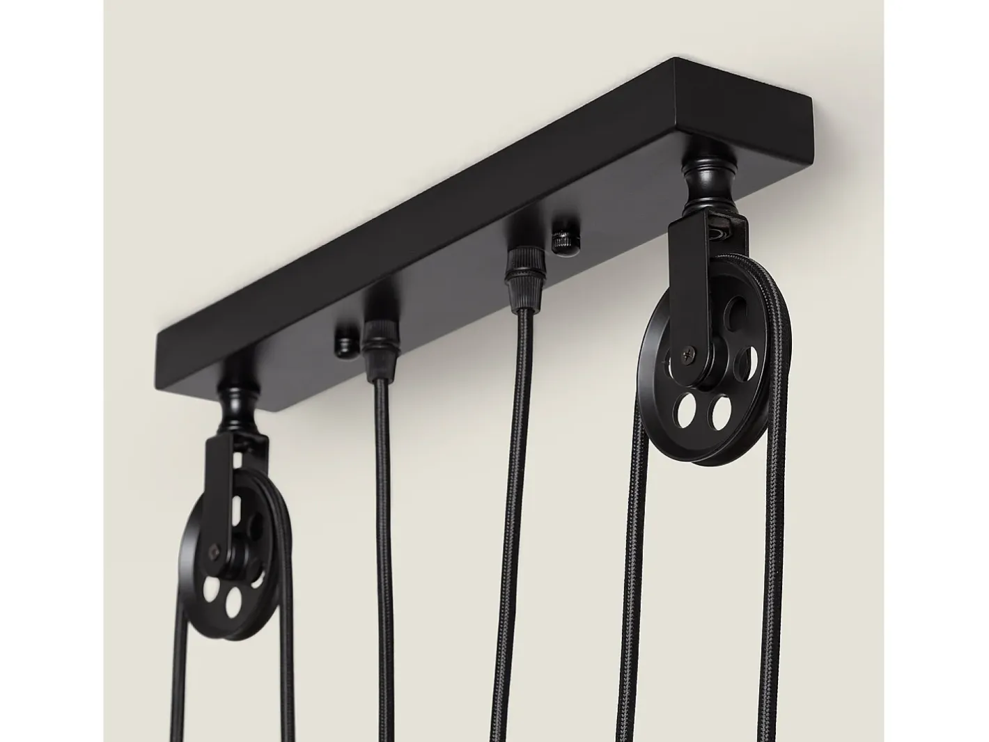 Hot Ledkia Lámpara Colgante Metal Pusaka Negro Multicolor