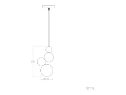 Online Ledkia Lámpara Colgante Metal Terra Dunia Negro