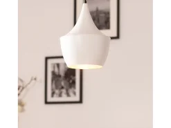 Discount Ledkia Lámpara Colgante Metal Tri Mercury Blanco Multicolor
