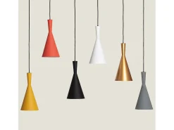 Online Ledkia Lámpara Colgante Metal Tri Lennon Terracota Multicolor