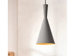 Ledkia Lámpara Colgante Metal Tri Lennon Gris Multicolor