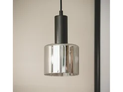 Online Ledkia Lámpara Colgante Metal y Cristal Danae Humo Gris