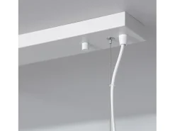 Hot Ledkia Lámpara Colgante Metal y Madera Yagis Blanco Multicolor
