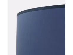 Sollux Lighting Lámpara Suspendida-Lámpara colgante Nevia minimalista de CLORURO DE POLIVINILO - 1 fuentes luminosas - L.40 x A.137 cm - marino/negro Azul