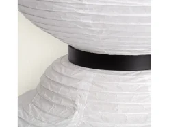 Outlet Ledkia Lámpara Colgante Papel Hao Taha Blanco