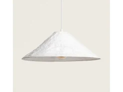 Sale Ledkia Lámpara Colgante Papel Tyvek Rapa Blanco
