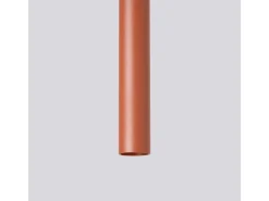 Sollux Lighting Lámpara Colgante Pastelo Moderno De Acero - 2 Fuentes Luminosas - L.15 X A.104 Cm - Ocre Rojo Best