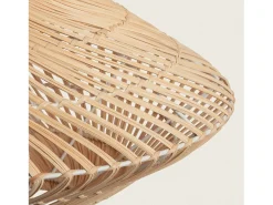 Ledkia Lámpara Colgante Ratán Towamba Natural Multicolor Online