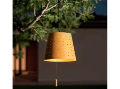 Ledkia Lámpara Colgante Solar Exterior LED 3W Banate Arena Amarillo Hot