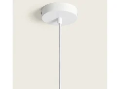 Ledkia Lámpara Suspendida-Lámpara Colgante Tela Bello Duo Reflejo Multicolor