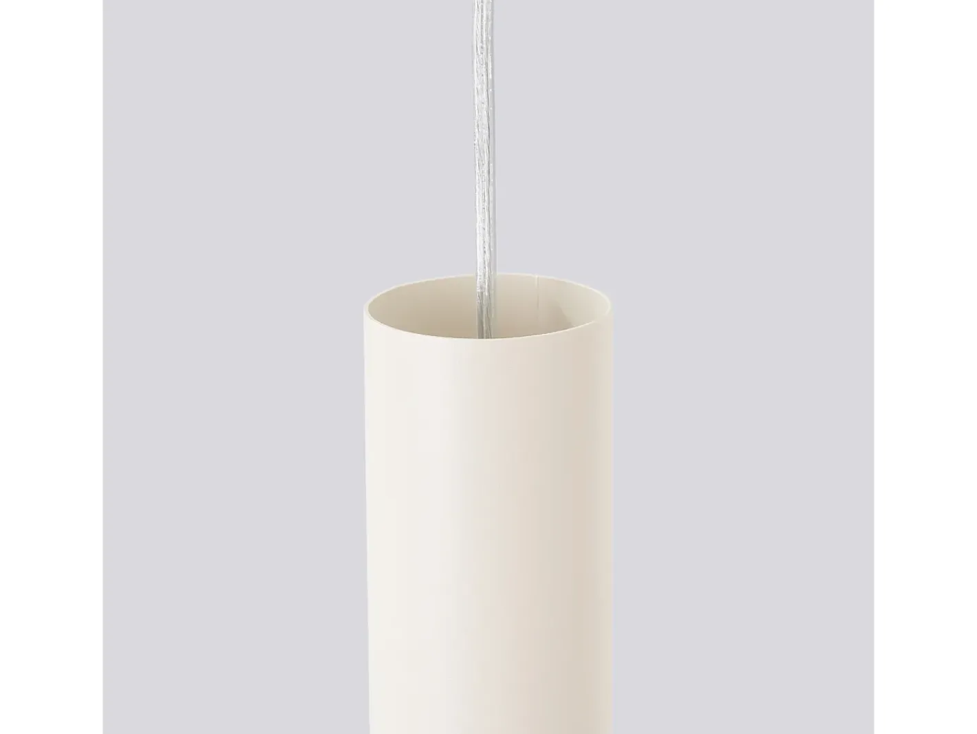 Sollux Lighting Lámpara Suspendida-Lámpara colgante Toris desván de acero - 1 fuentes luminosas 4000K - L.8 x A.118 cm - Beige