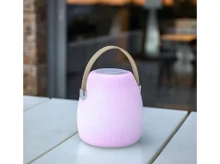 Lumisky Iluminación Exterior-Lámpara con altavoz Bluetooth inalámbrico 5W MINI MAY Beige