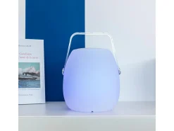 Lumisky Lámpara con altavoz Bluetooth inalámbrico 10W SO PLAY Blanco Online
