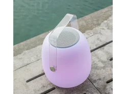 Lumisky Lámpara con altavoz Bluetooth inalámbrico 10W SO PLAY Blanco Online