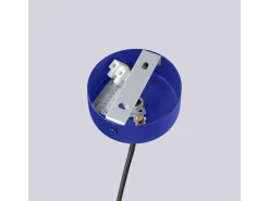 Sollux Lighting Lámpara De Araña Halo Moderno De Aluminio - 6 Fuentes Luminosas - L.64 X A.230 Cm - Ultramarino Azul oscuro Clearance