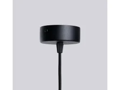 New Sollux Lighting Lámpara De Araña Halo Moderno De Aluminio - 6 Fuentes Luminosas - L.64 X A.230 Cm - Negro