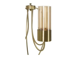 New Lámpara de araña Versalles de 3 luces, Ø60 x 103 cm Negro