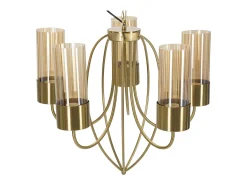 Lámpara de araña Versalles de 5 luces, Ø80 x 103 cm Negro Clearance