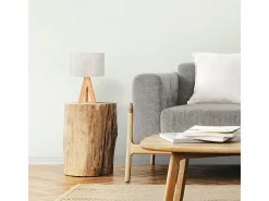 EDM Lámpara De Mesa-Lámpara de cabecera 32160 Color natural claro