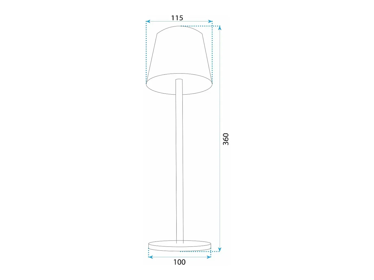 Lámpara De Cabecera Toolight App1366-T Brown Marru00f3n Clearance