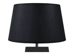 Outlet TOSEL Lámpara de Mesa ,madera, ,A54xD25xP25cm Negro