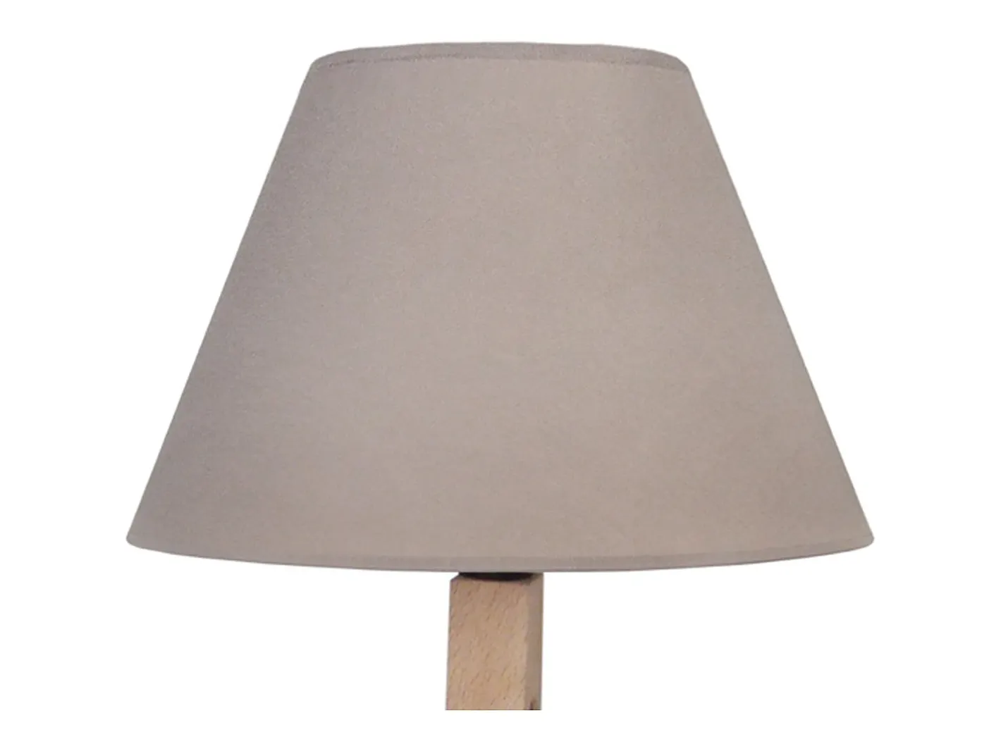 TOSEL Lámpara De Mesa-Lámpara de Mesa ,madera,natural,A44xD45xP16cm Topo