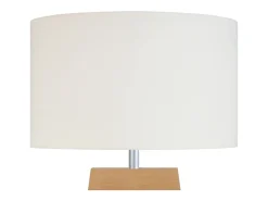 TOSEL Lámpara De Mesa-Lámpara de Mesa ,madera,natural,A56xD30x P 30cm Color natural claro