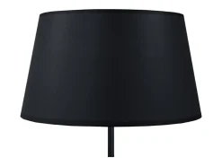 Clearance TOSEL Lámpara de Mesa ,madera,natural,A54x D 30xP30cm Negro