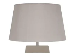 TOSEL Lámpara de Mesa ,madera, ,A 54xD25xP25cm Gris Sale