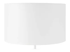 TOSEL Lámpara de Mesa ,metal,natural,A50xD30xP 30cm Blanco Discount