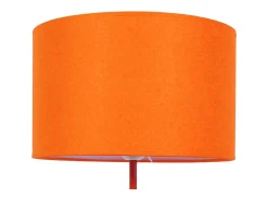 Outlet TOSEL Lámpara de Mesa ,metal,,A 58xD30x P 30cm Naranja