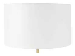 TOSEL Lámpara de Mesa ,metal,natural, A 50xD30xP30cm Amarillo claro New