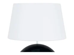 TOSEL Lámpara de Mesa ,vidrio, ,A50xD35xP 35cm Azul Online