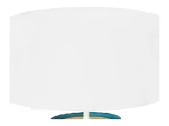 Sale TOSEL Lámpara de Mesa ,vidrio, ,A45xD30xP30cm Azul