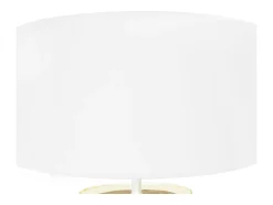 Discount TOSEL Lámpara de Mesa ,vidrio,AMARILLO,A45xD30xP30cm Amarillo claro