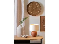 LEITMOTIV Lámpara De Mesa-Lámpara de mesa Alma Cone - Marrón caramelo Marru00f3n