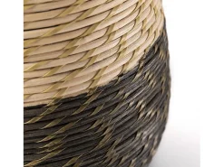 Sale VS Venta-stock Lámpara de mesa Botan de ratán natural, diámetro 40,5 cm Beige
