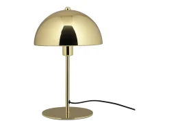 Discount OZAIA Lámpara de mesa champiñón efecto latón - D.20 x Alt. 30 cm - - ONTARIO Dorado