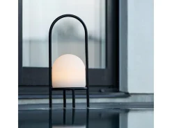 Outlet ebuy24 Lámpara de mesa Colie LED para exterior 19x43x19cm color . Negro