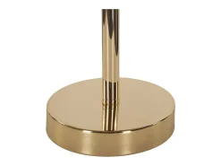 Best Lámpara de mesa con pantalla de plumas y 2 luces Palm S - Marrón Marru00f3n