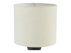 New Atmosphera Lámpara de mesa de cerámica negra Negro