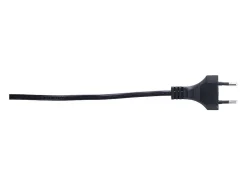 Venture Home Lámpara de mesa de hevea y lino Kona Negro Sale